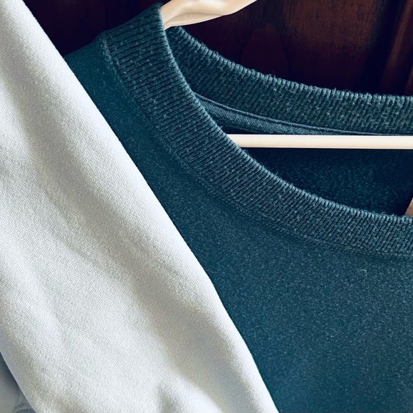 *Like New* Athleta Teal Coastal Luxe Recovery Crewneck Sweatshirt - Picture 16 of 16